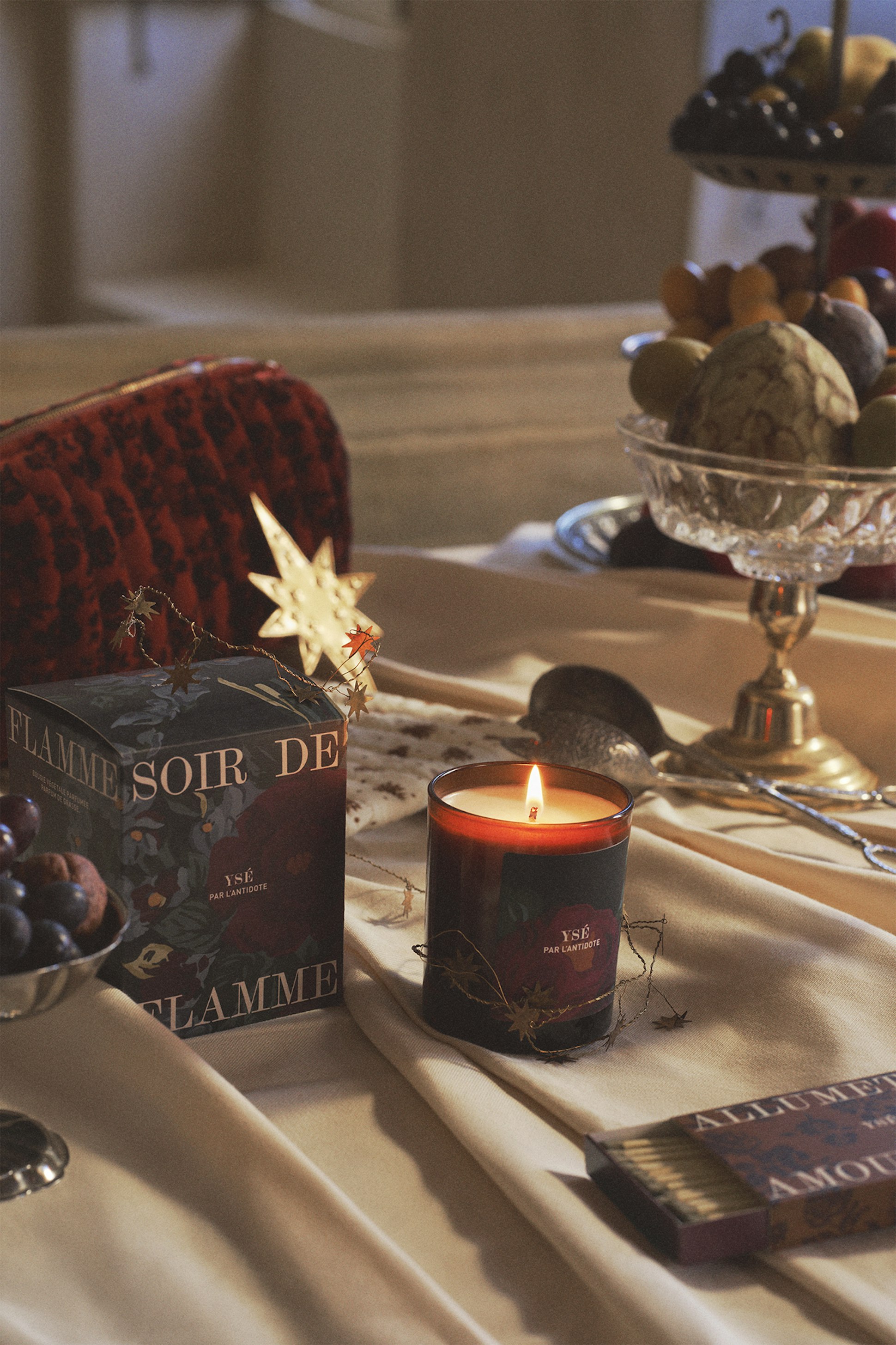 Bougie Soirs de flamme x L'Antidote
