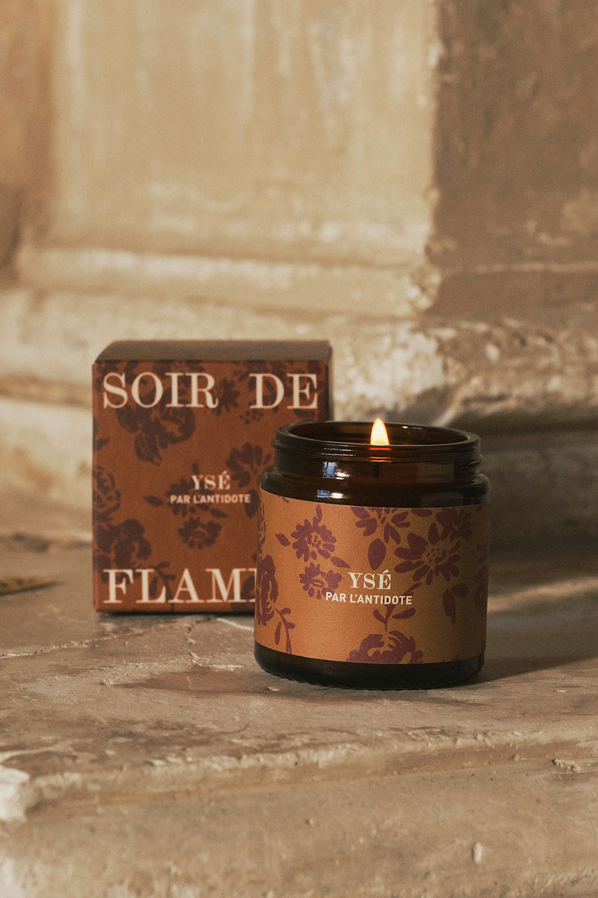 Petite bougie Les bons jours Soir de flamme