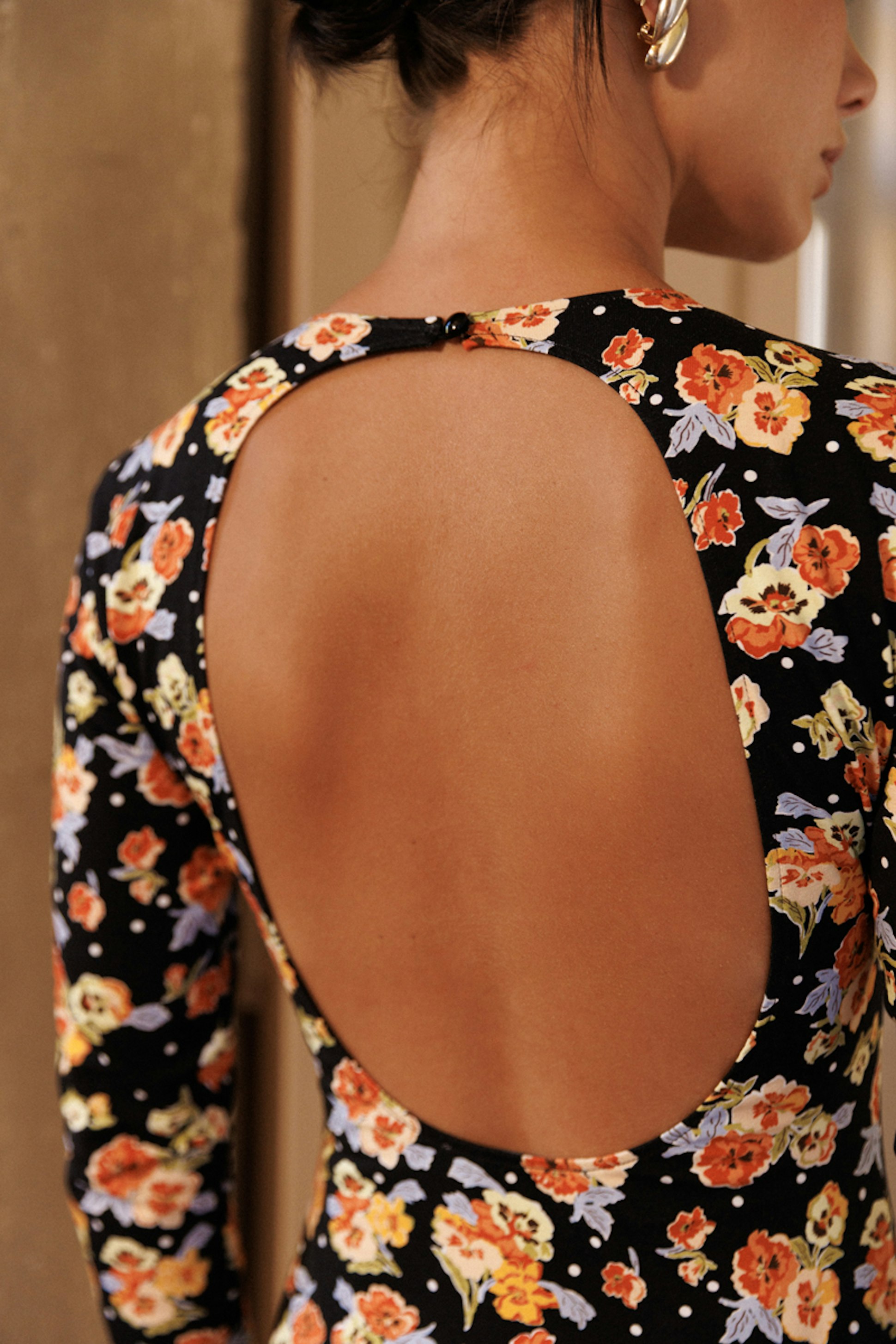 Robe longue Éclats de rire Imprimé pensées