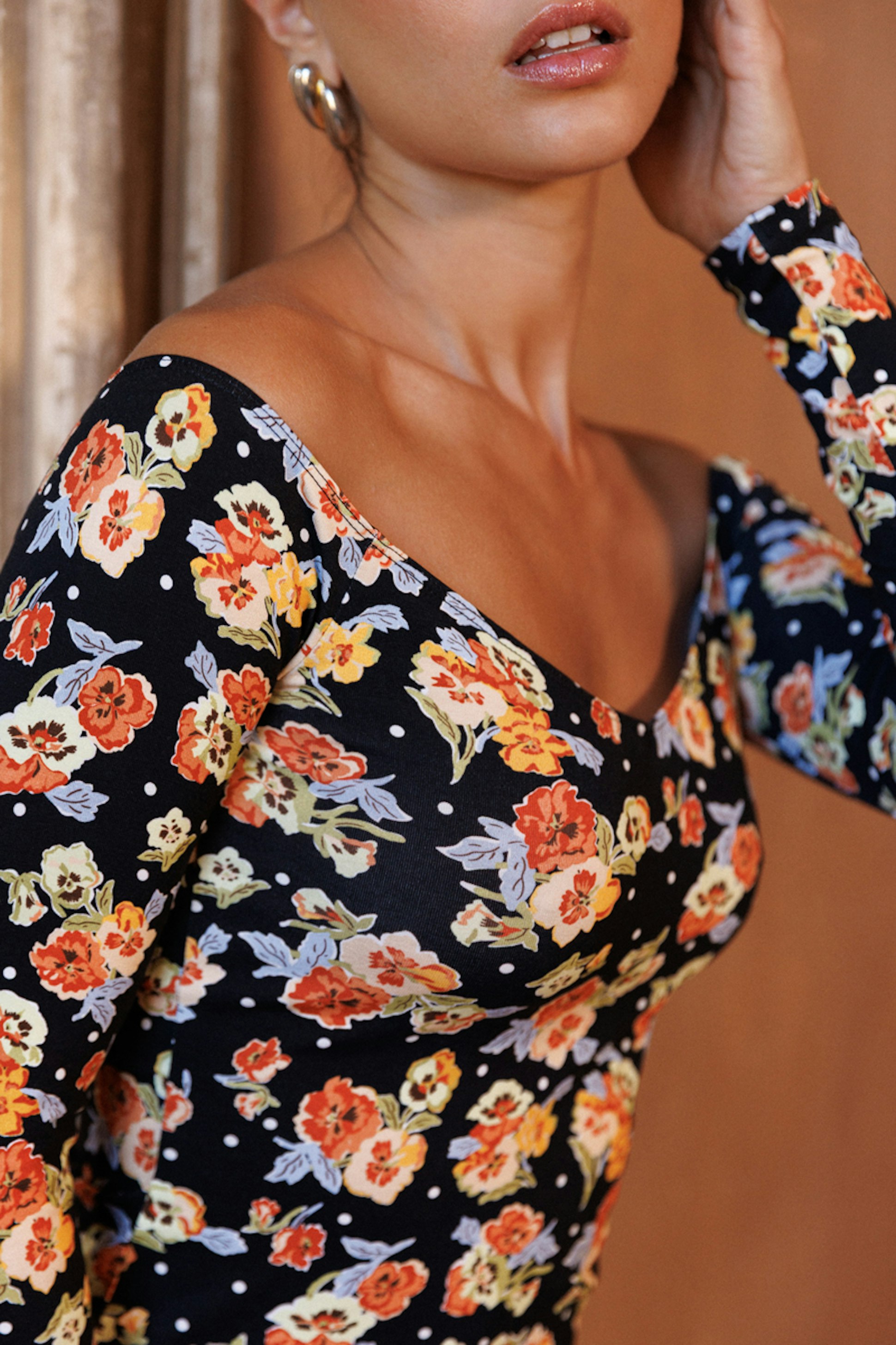 Top Éclats de rire Imprimé pensées