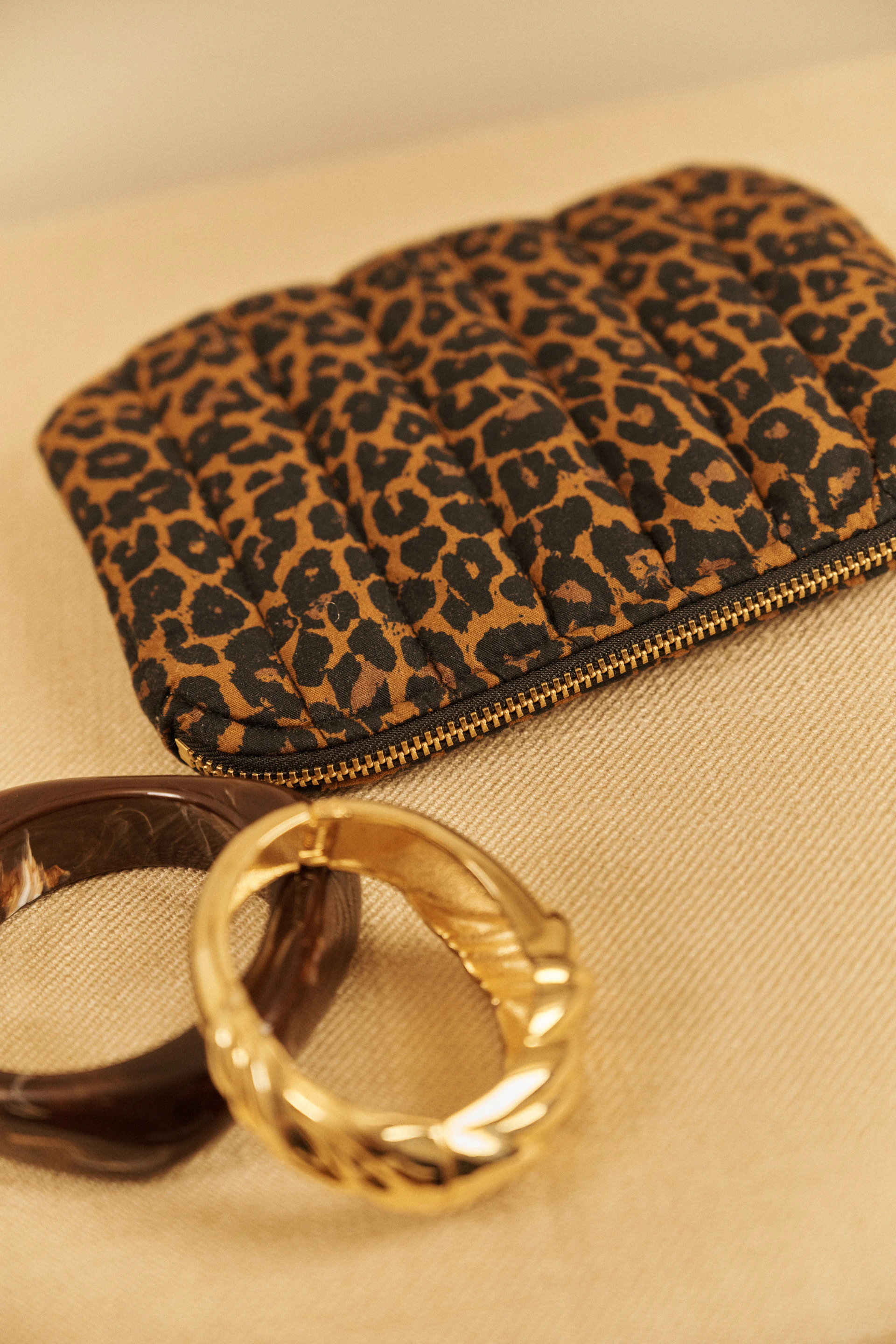 Petite pochette Marta Imprimé léopard