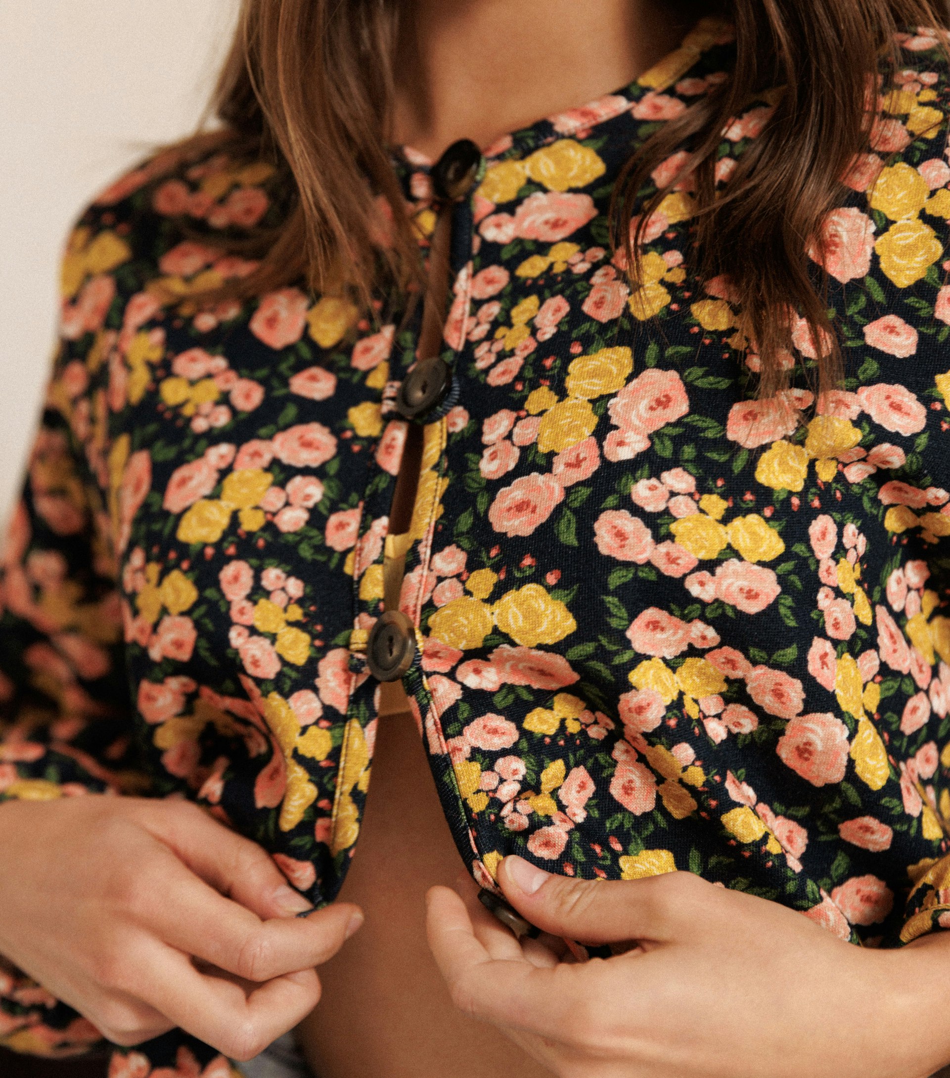 Veste Les soirs de flamme Imprimé Monica