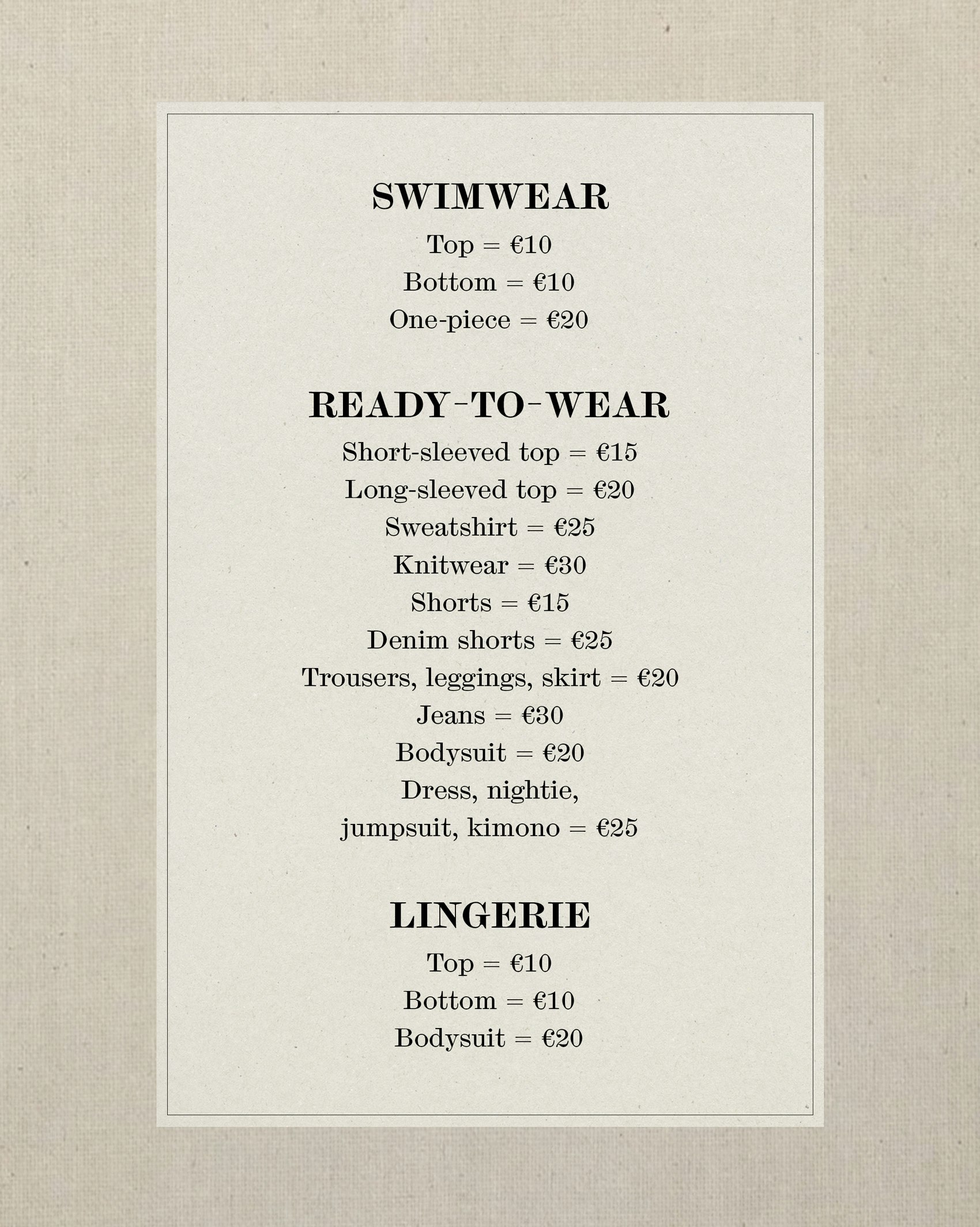 Montants revente Seconde vie