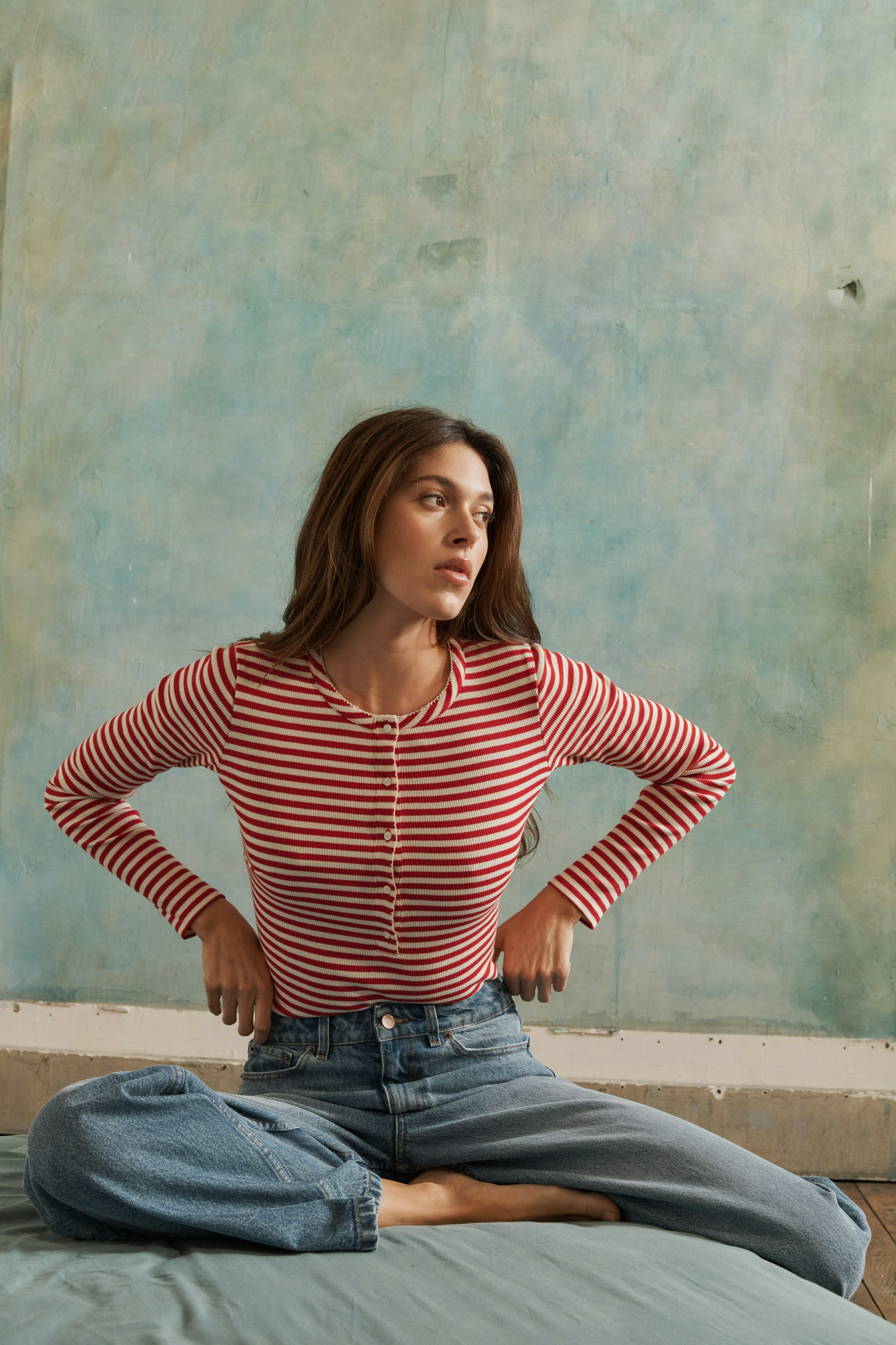 Body manches longues Je n'aime que toi Rayure Livia et Jean loose À travers les saisons Bleach