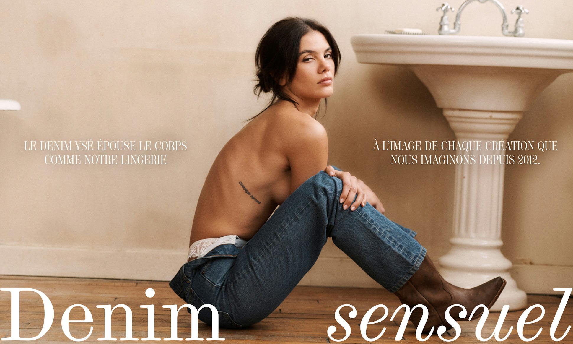 Lancement Le denim sensuel PE26 FR