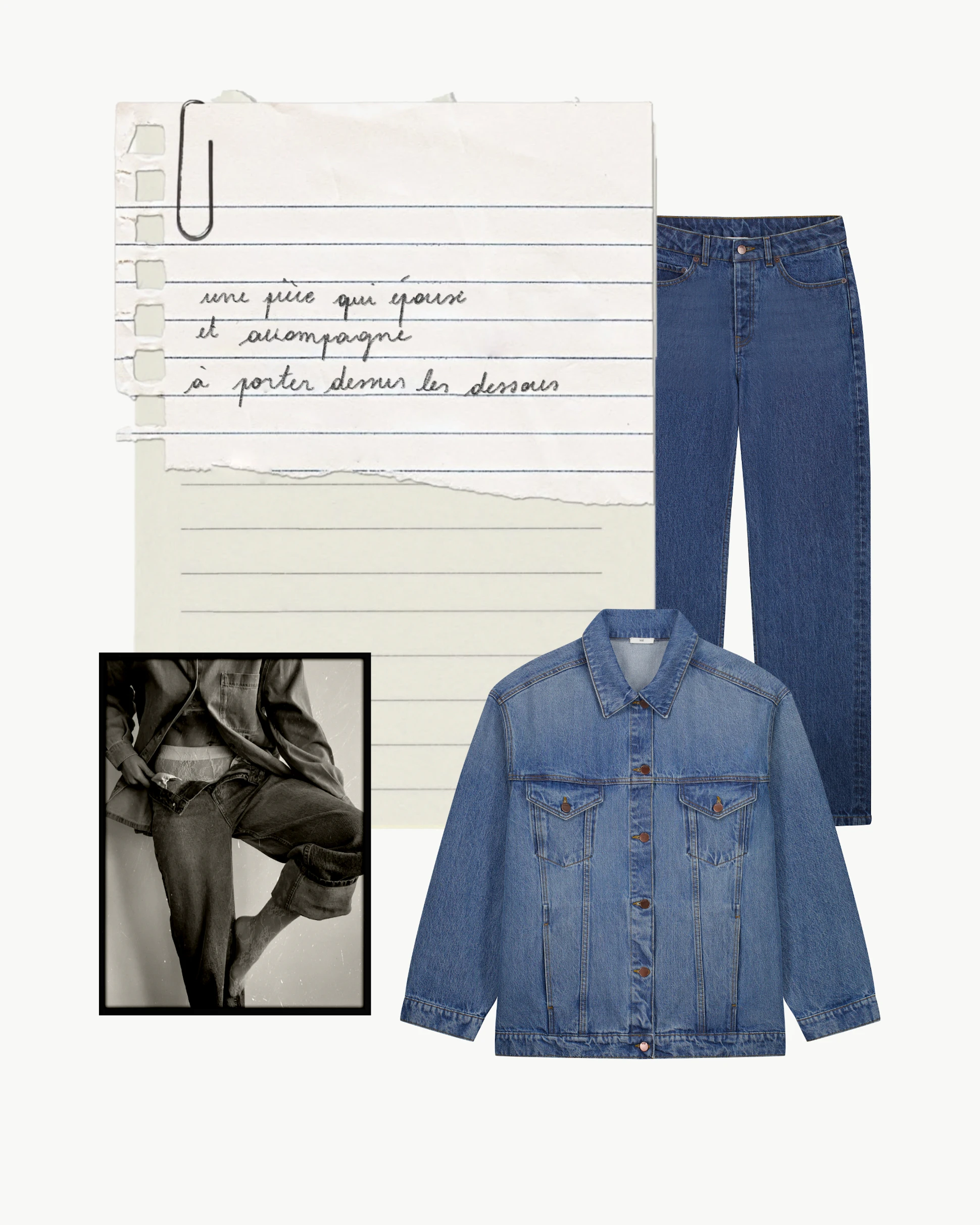 Ysé Nuitéejour Denim sensuel