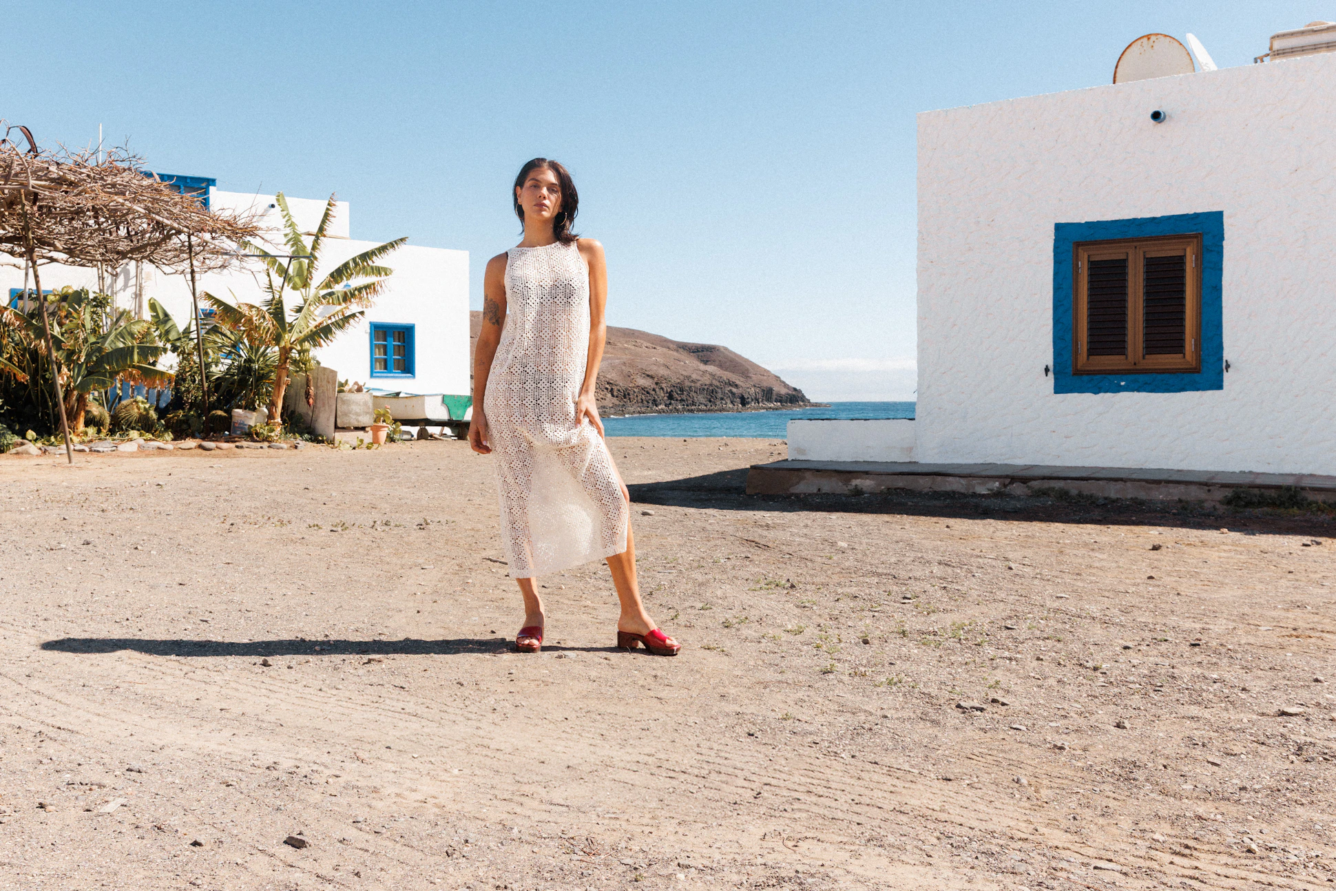 Robe longue Douceur de vivre Vanille