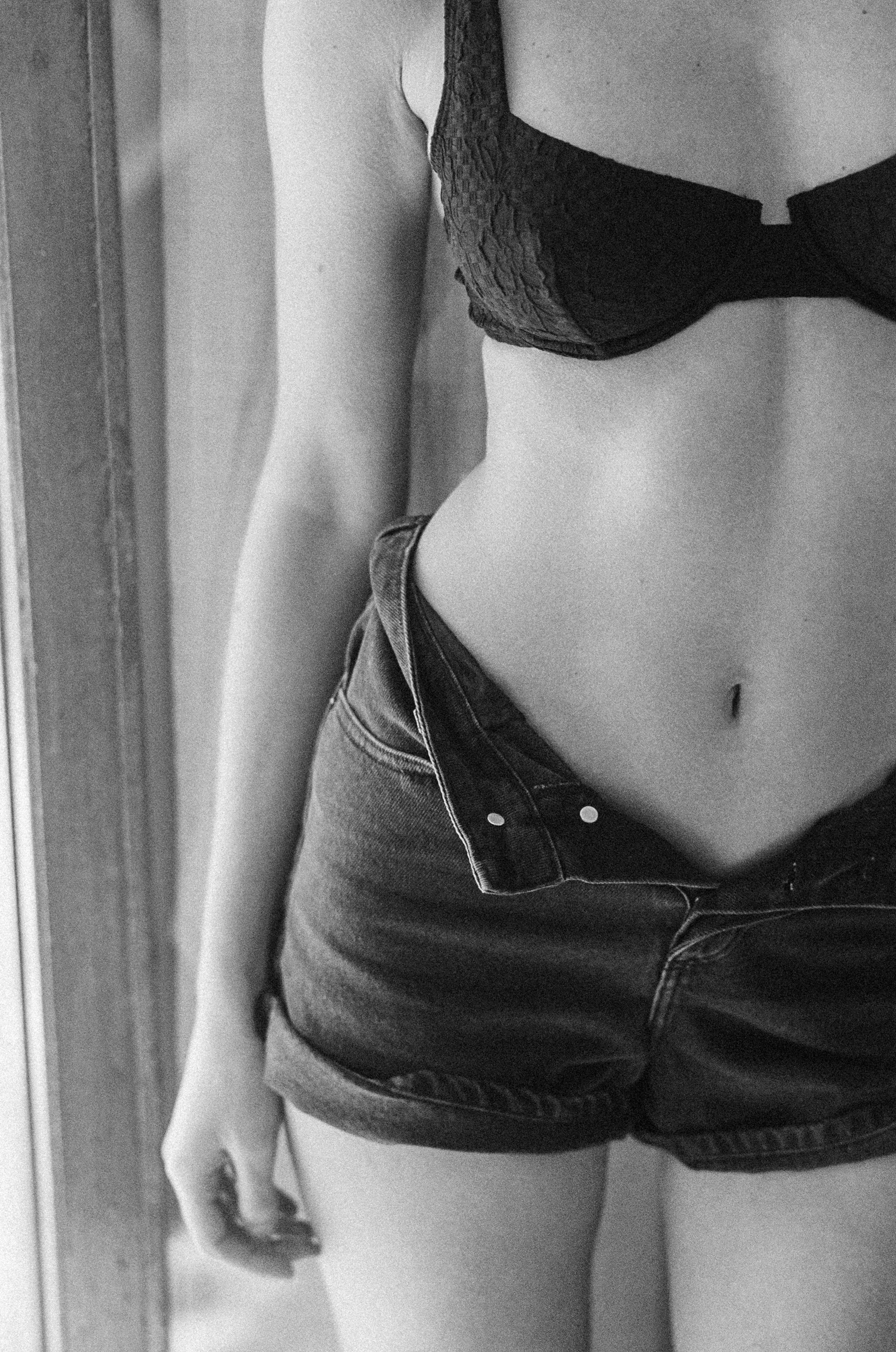 Corbeille Peau salée Noir et Short Eternel été Noir