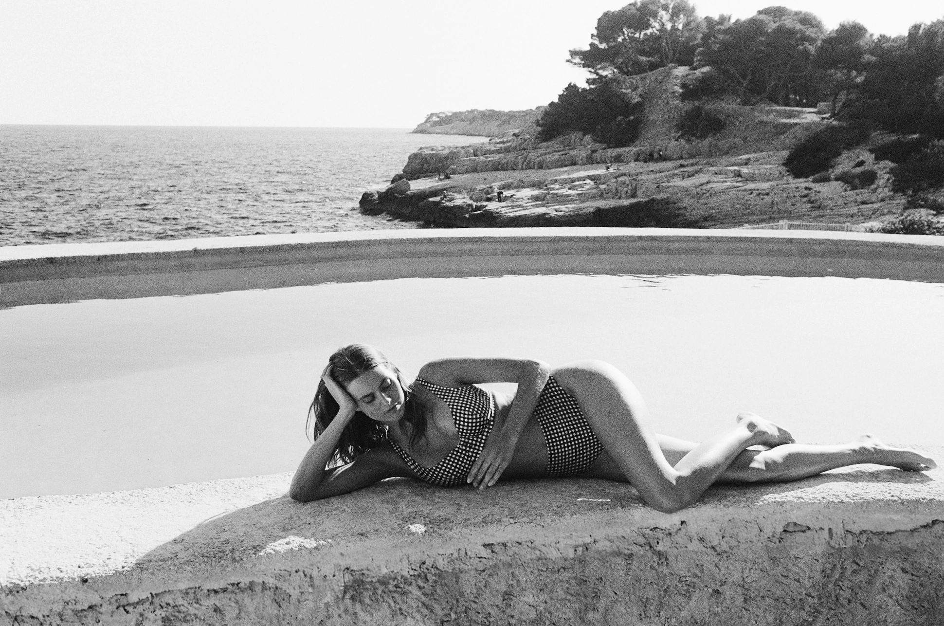 Corbeille Culotte haute Cabine secrète Bleu marine