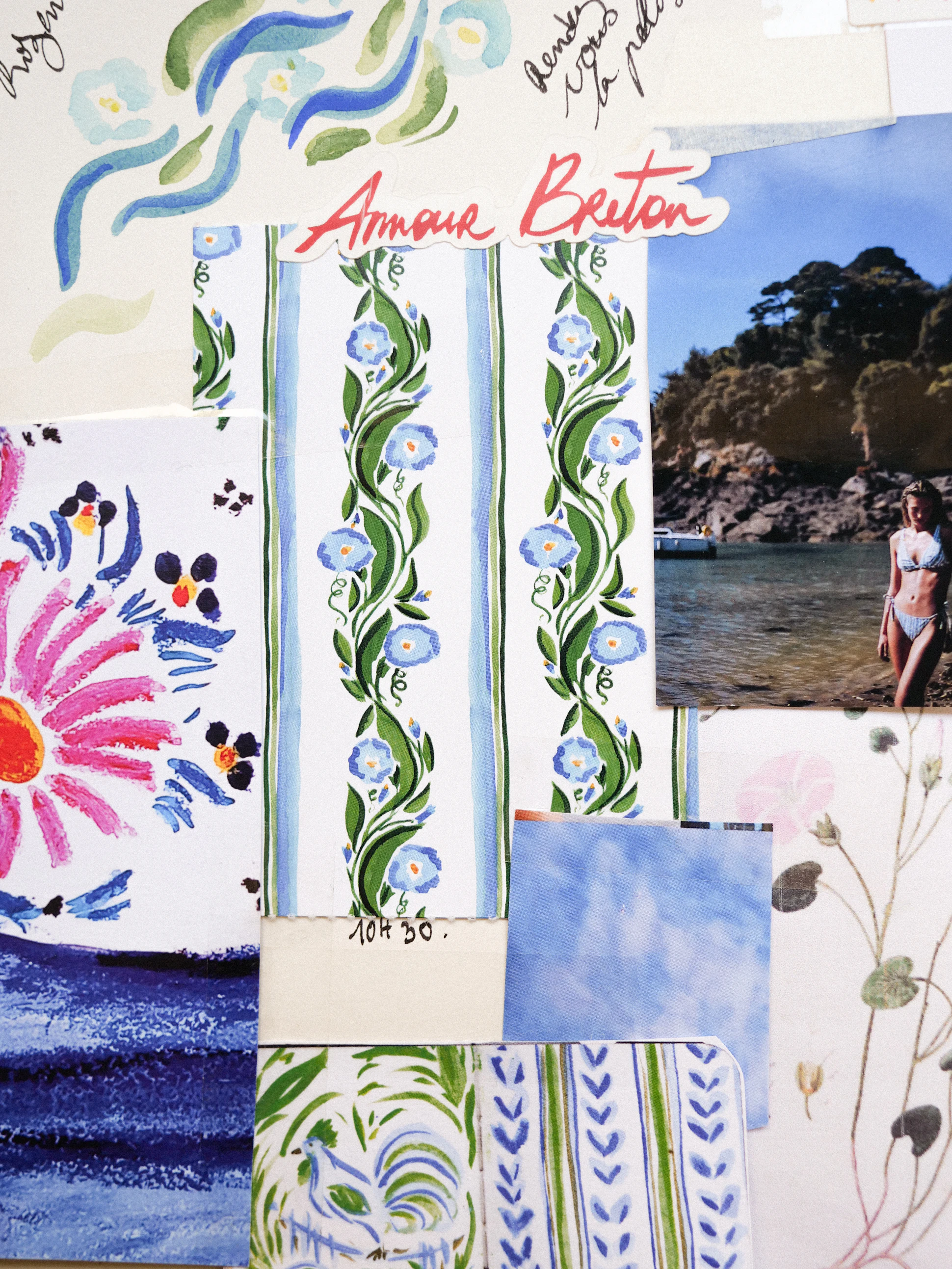 Imprimé de la collaboration Ysé et Amour Breton
