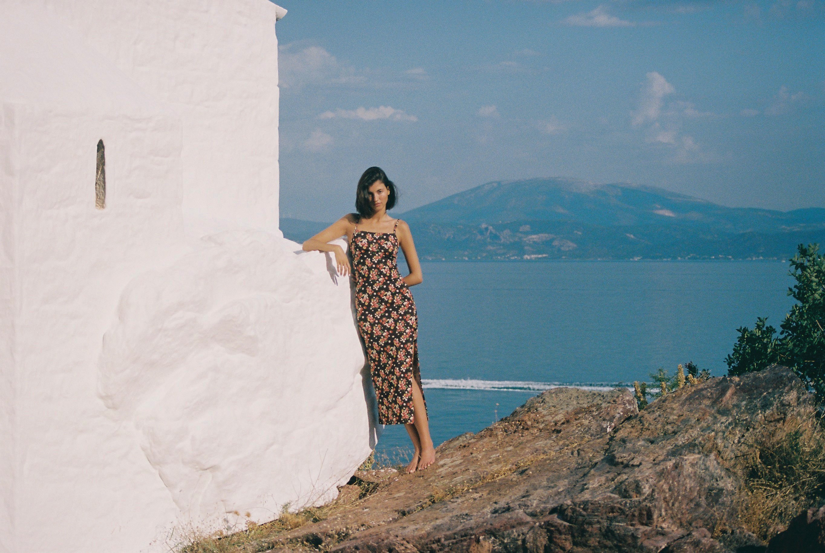 Robe longue Amore Imprimé Daphnée