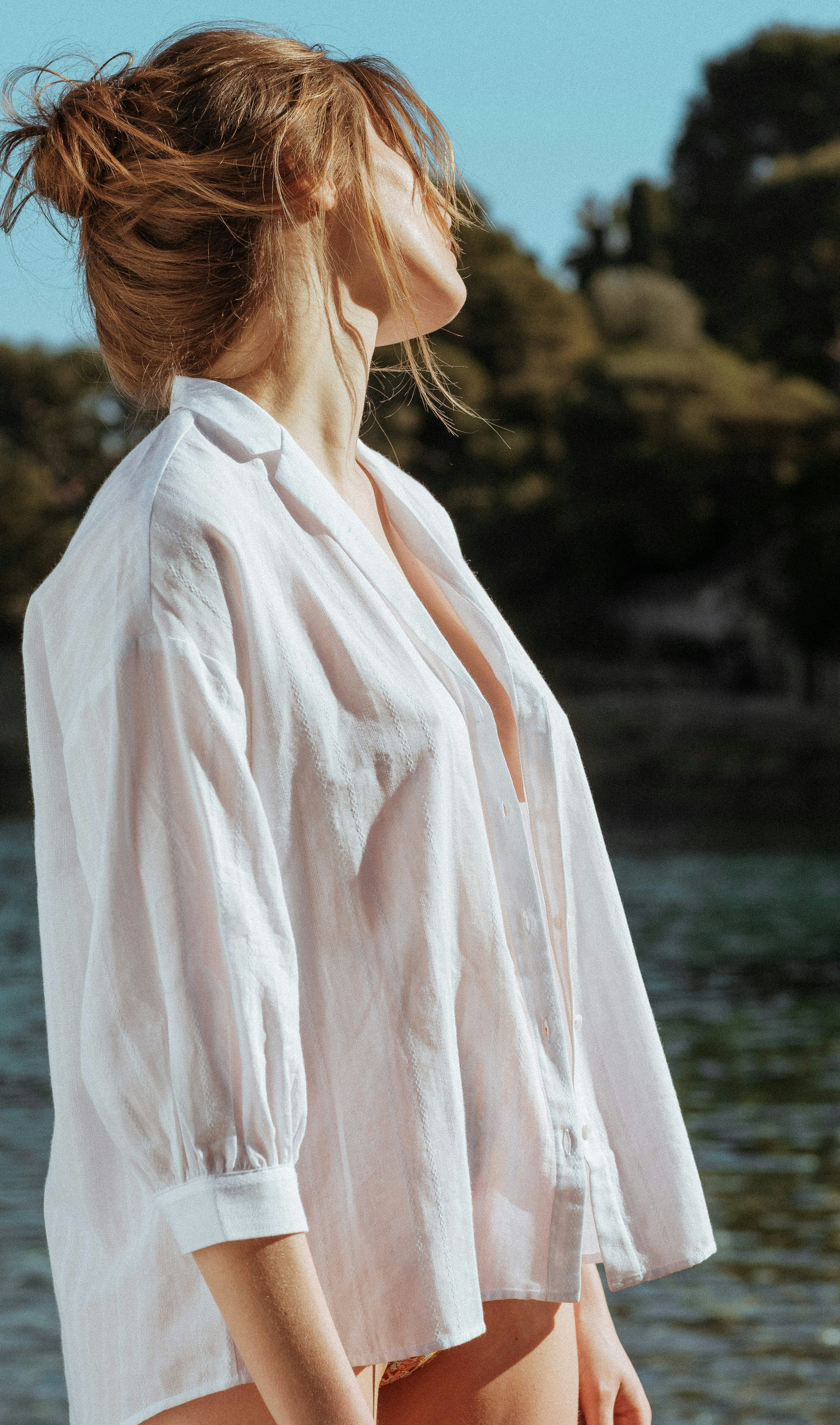 Chemise Soleil sur la ville