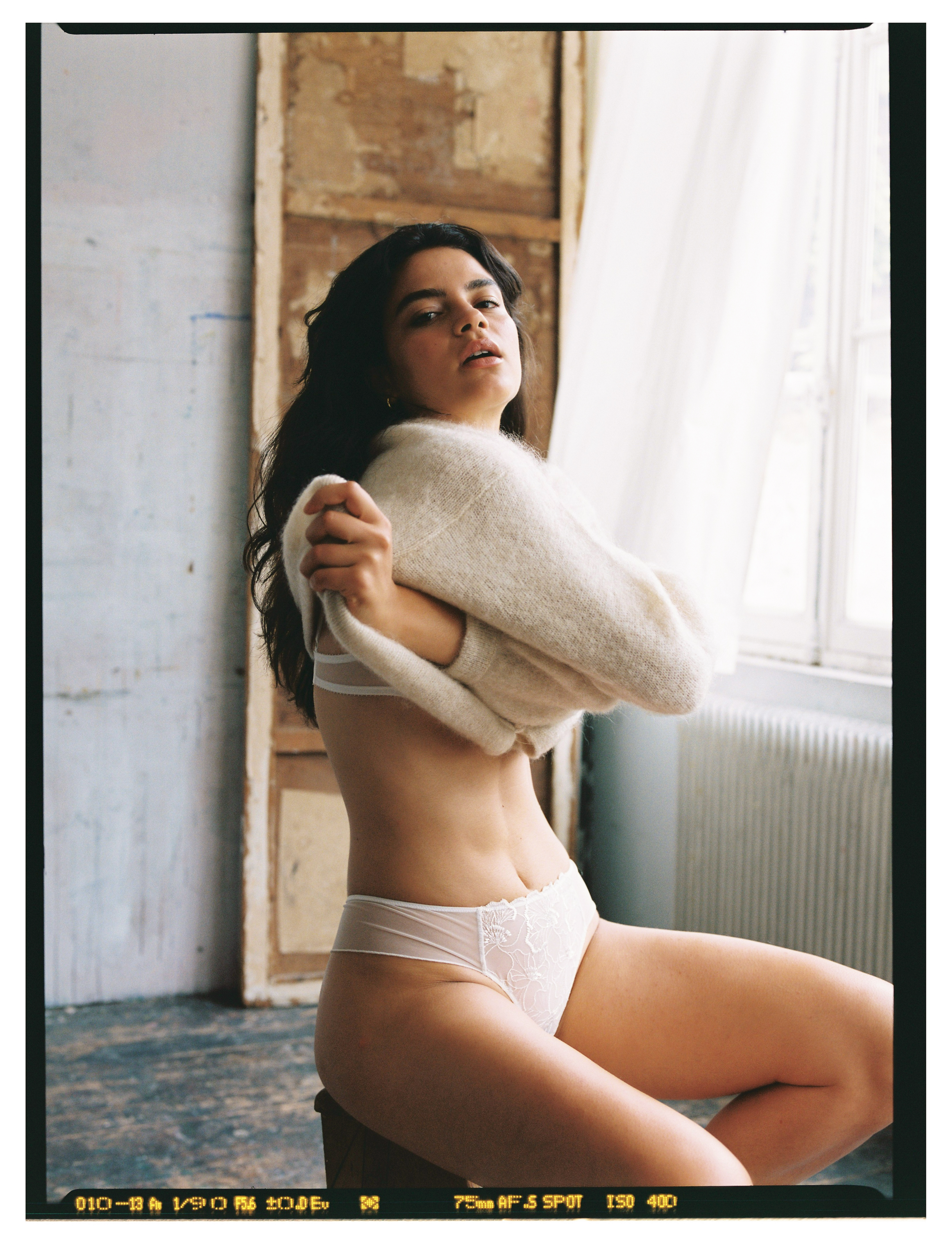 Veste Du vent dans les cheveux Nougat & Tanga Source d'amour Ivoire