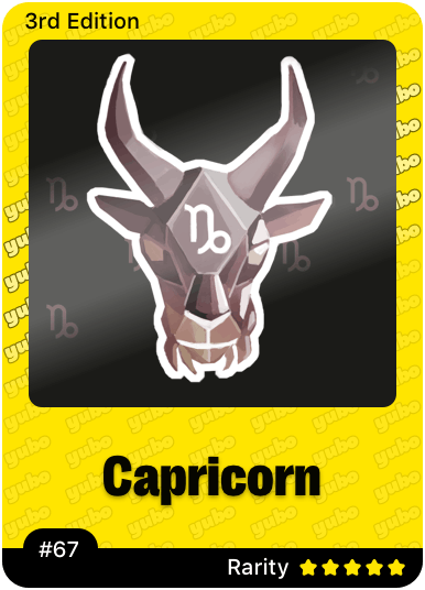 Astrology Sign Capricorn Yubo Pixel