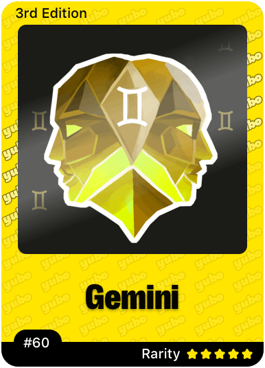 Astrology Sign Gemini Yubo Pixel