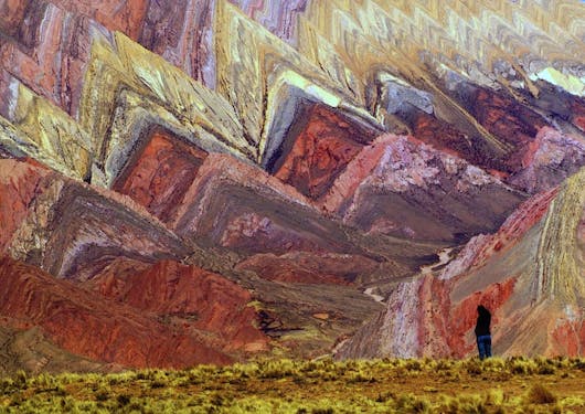 The 7 colors from El Hornocal from one of the most iconic viewpoints in Jujuy.