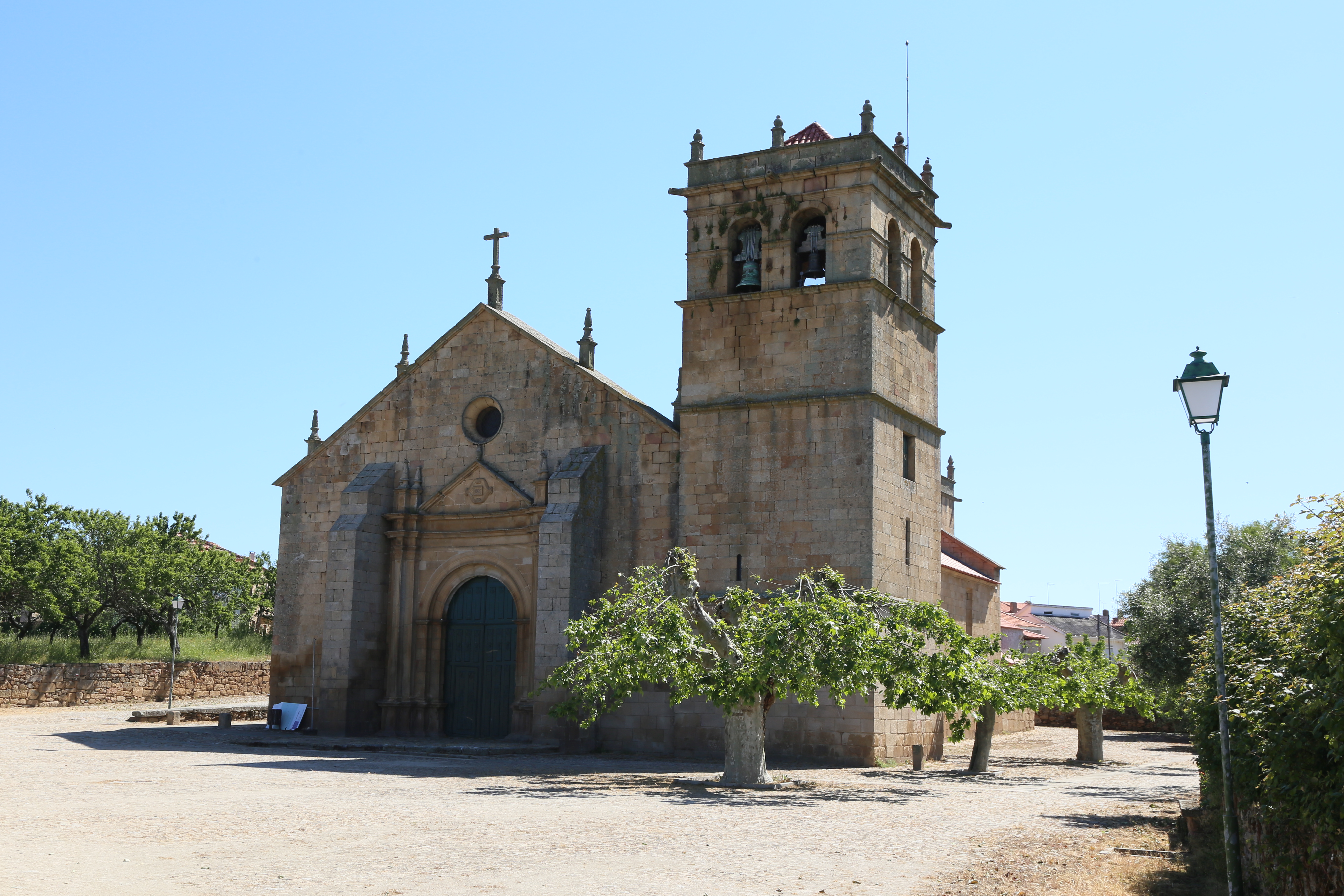 An old medieval church in Portugal.