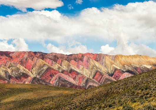The Serranía de Hornocal 14 colored mountains in Argentina