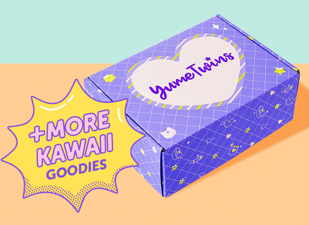 YumeTwins featuring a sign for more kawaii goodies 