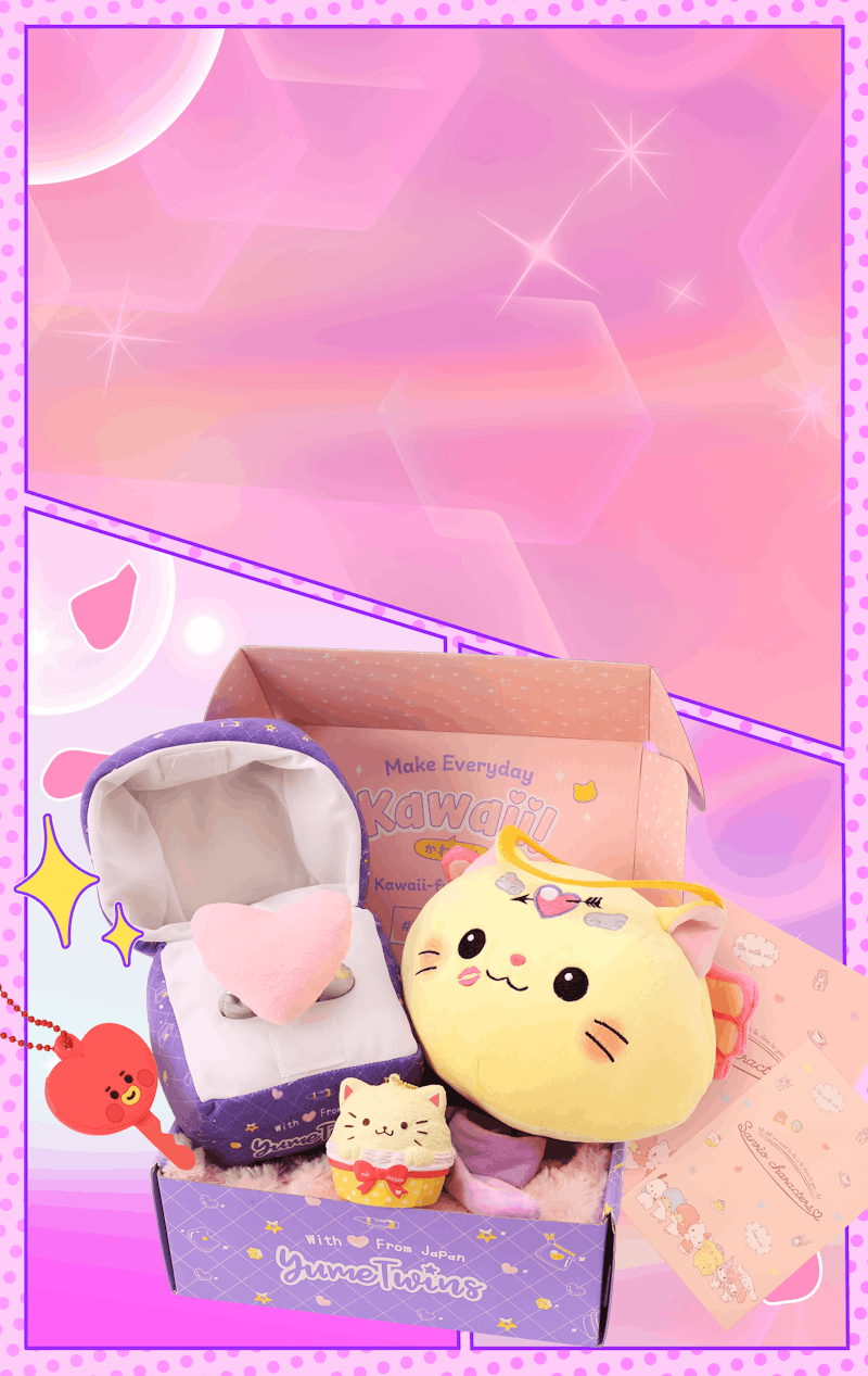 Sign up by February 15th and get kawaii Valentine’s Day goods with Sanrio, BT21, and more straight from Japan in our Valentine's Love Story box!