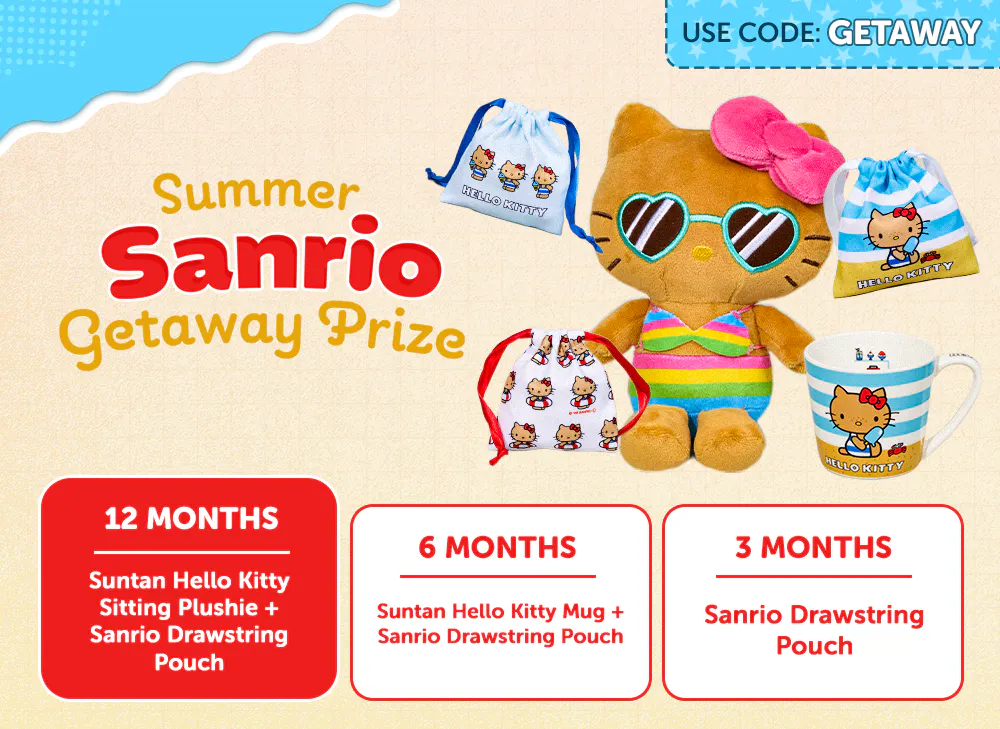 Sign up to YumeTwins with code SUMMER26 for FREE Japan-exclusive Sanrio goodies by 8/15!