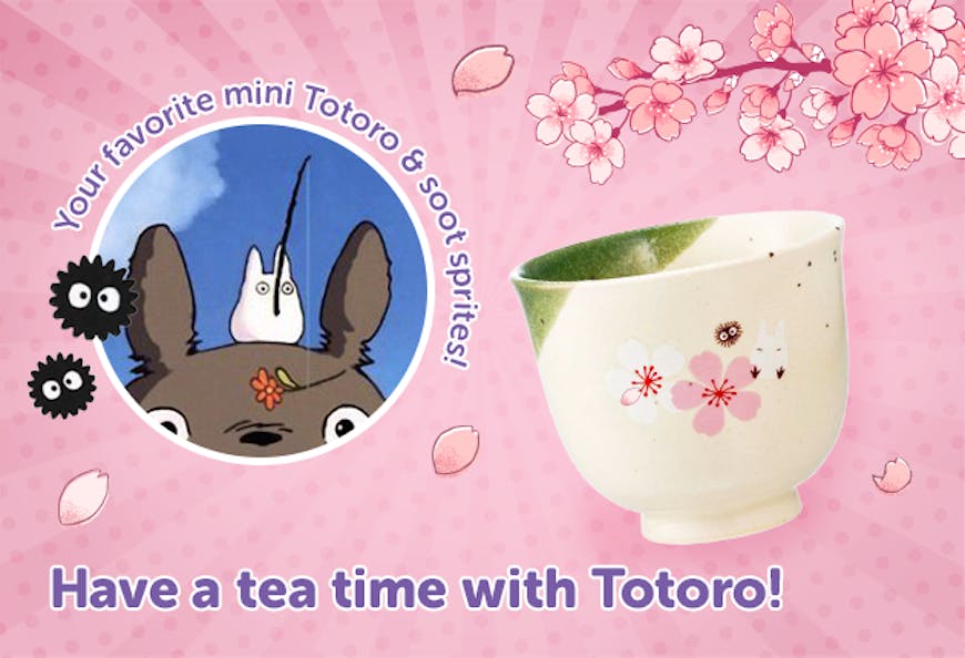 The YumeTwins Ghibli & Sanrio Sakura Surprise has a FREE Cherry Blossom Totoro ceremic dish for the 6 month plan
