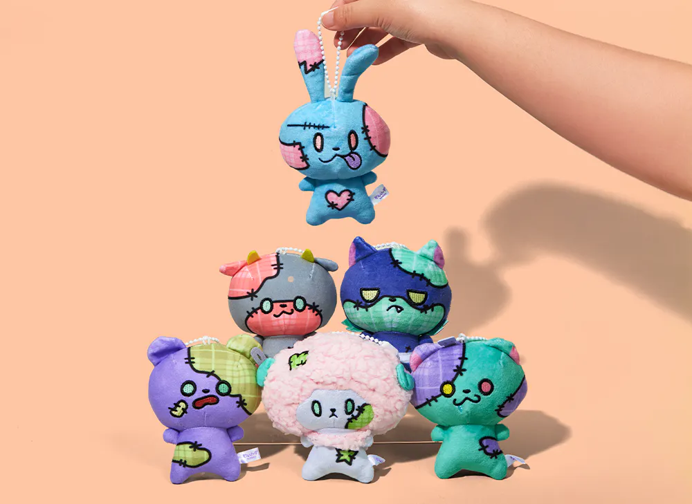 Zombie Animal Plushie from the YumeTwins October Kawaii Monster Mash box