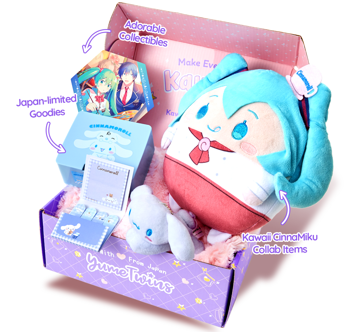 YumeTwins kawaii subscription box