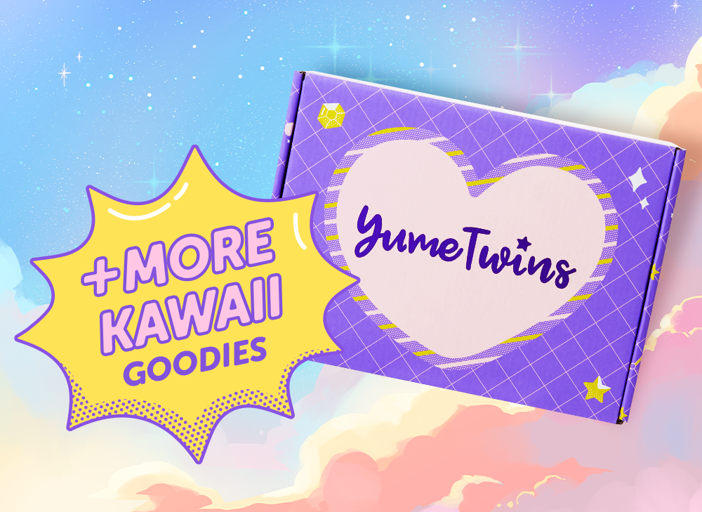 + more kawaii goodies available in your Yumetwins box