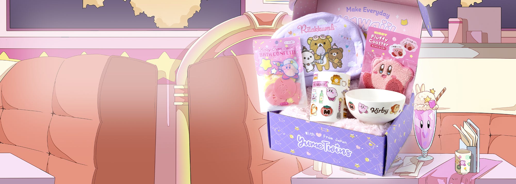 Pink Hero Cozy Café