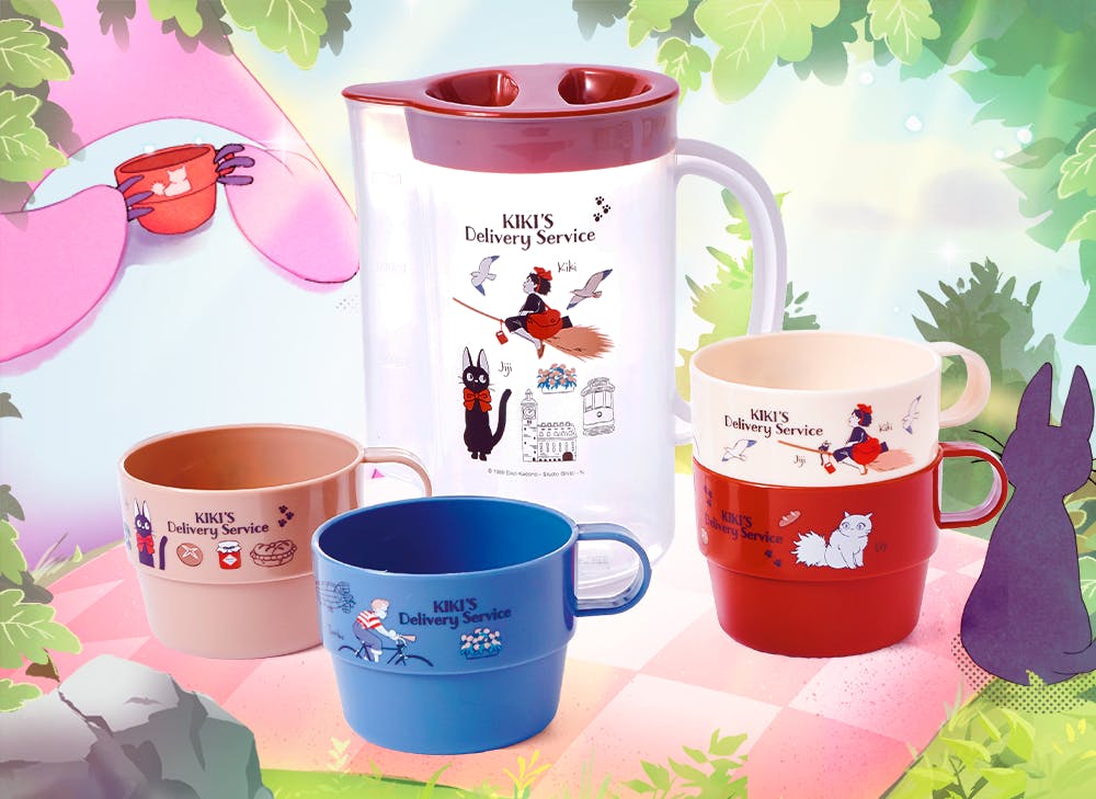 Kiki's Delivery Service Cup Set from the YumeTwins August  My Ghibli Journey box 