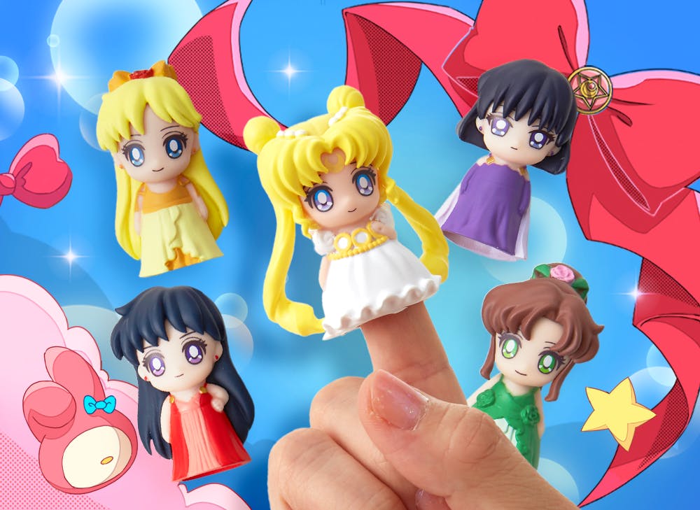 Sailor Moon Cosmos Finger Puppet Mascot  from the YumeTwins September Kawaii Sailor Stars box