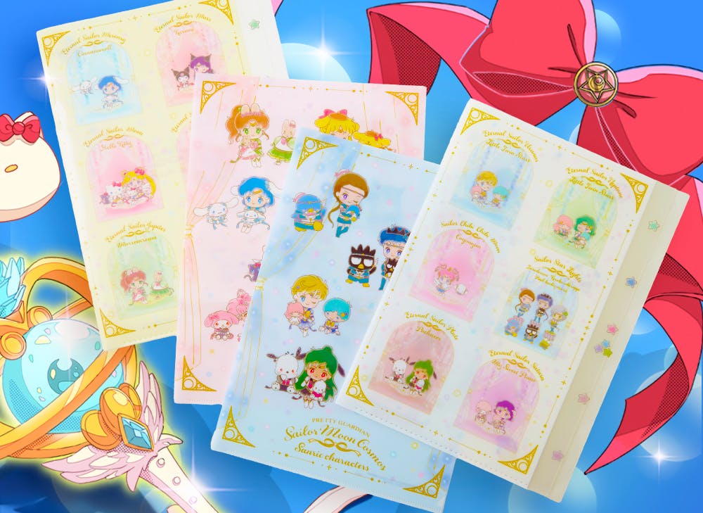 Sailor Moon Cosmos Clear FIle from the YumeTwins September Kawaii Sailor Stars box