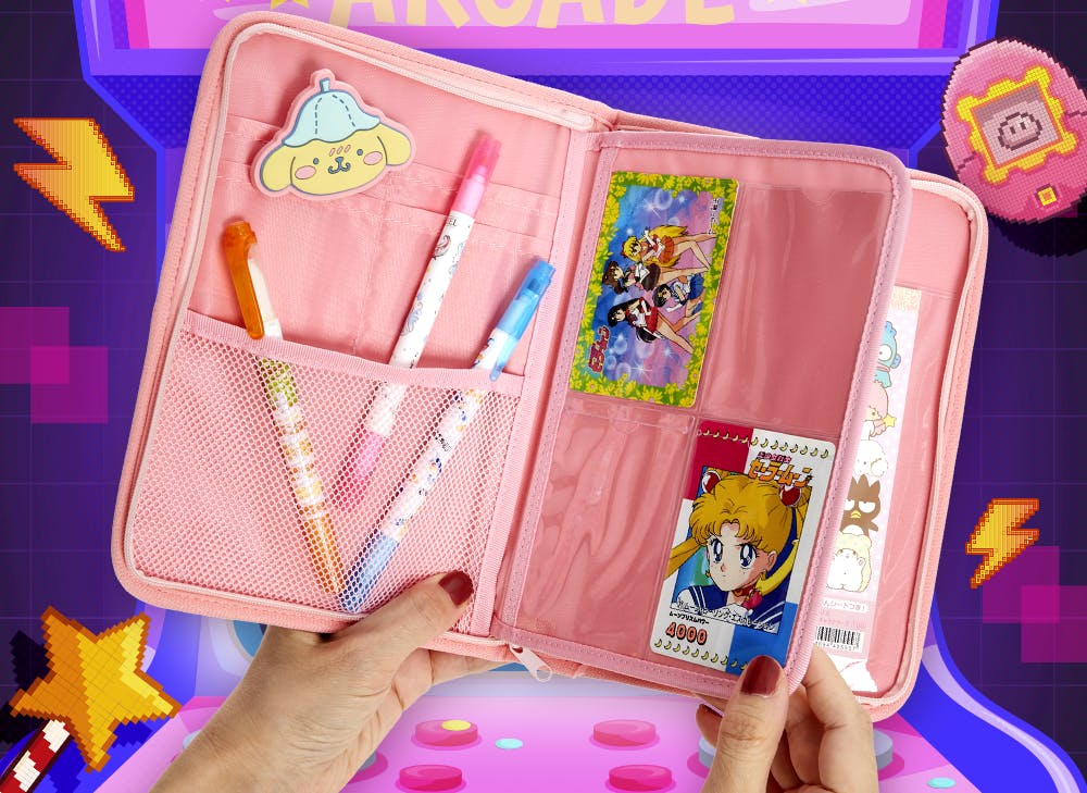 Sanrio Collectible Case from the YumeTwins November Arcade Pixel Party  box 


