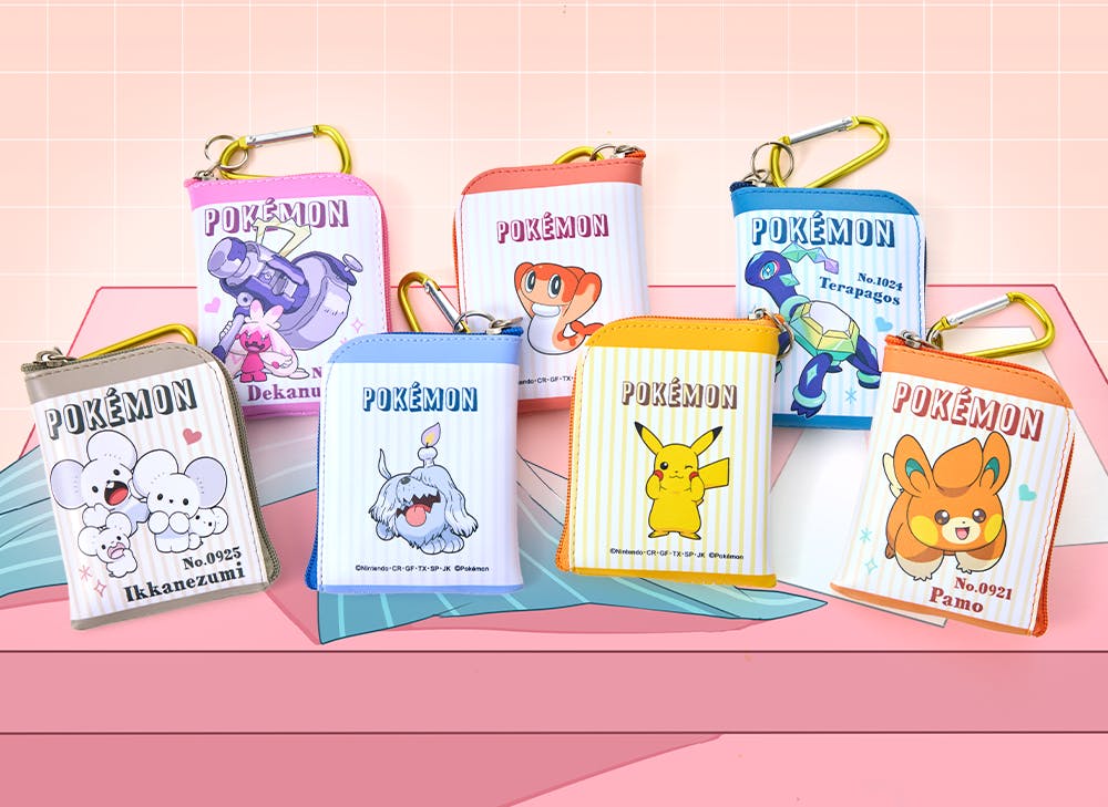 Pokémon Keychain Pouch from the YumeTwins June PokéPals Dreamy Decor box 