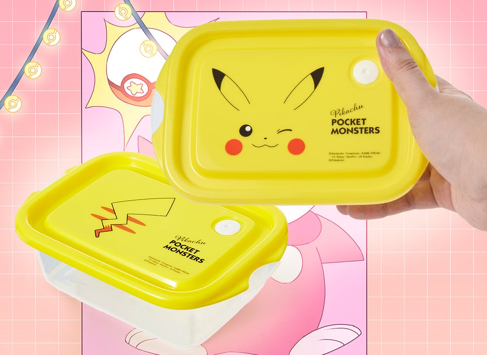 Pikachu Bento Box from the YumeTwins June PokéPals Dreamy Decor box 