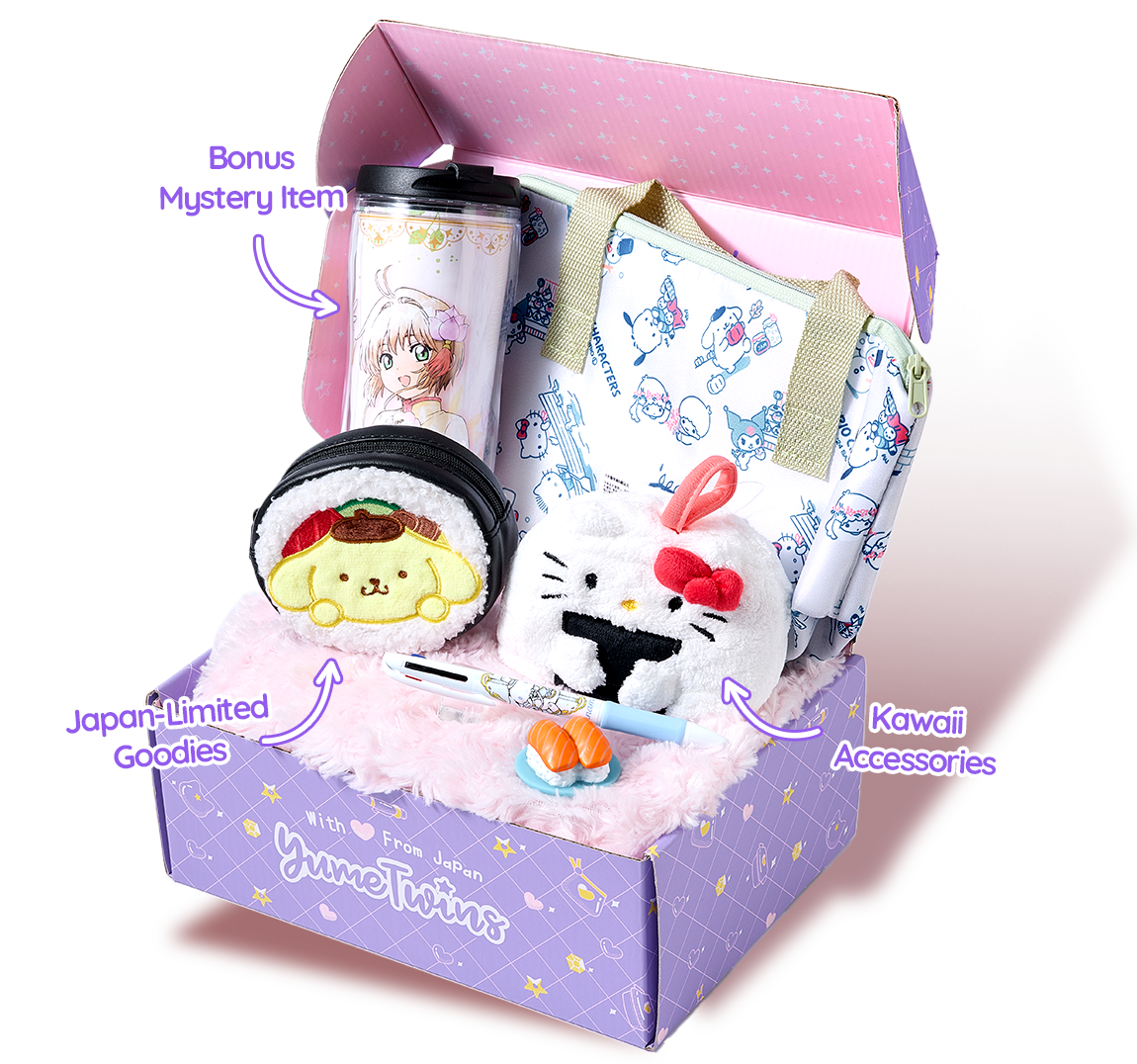 YumeTwins kawaii subscription box