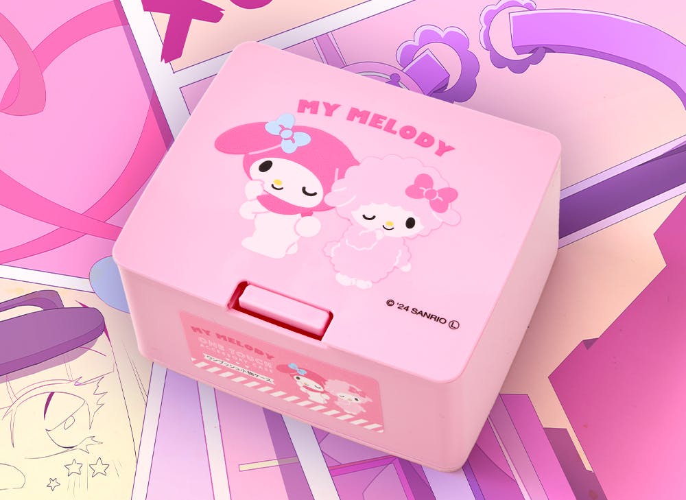 Sanrio Accessory Box from the YumeTwins August Harajuku Rainbow Dreams box