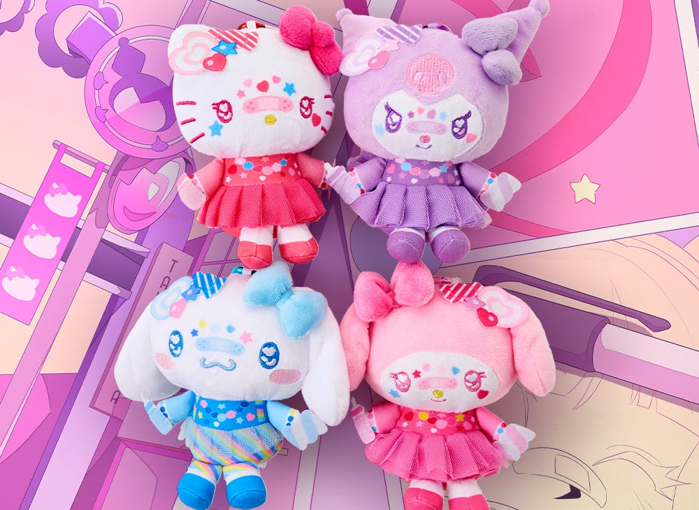 Sanrio Decora Plushie from the YumeTwins August Harajuku Rainbow Dreams box