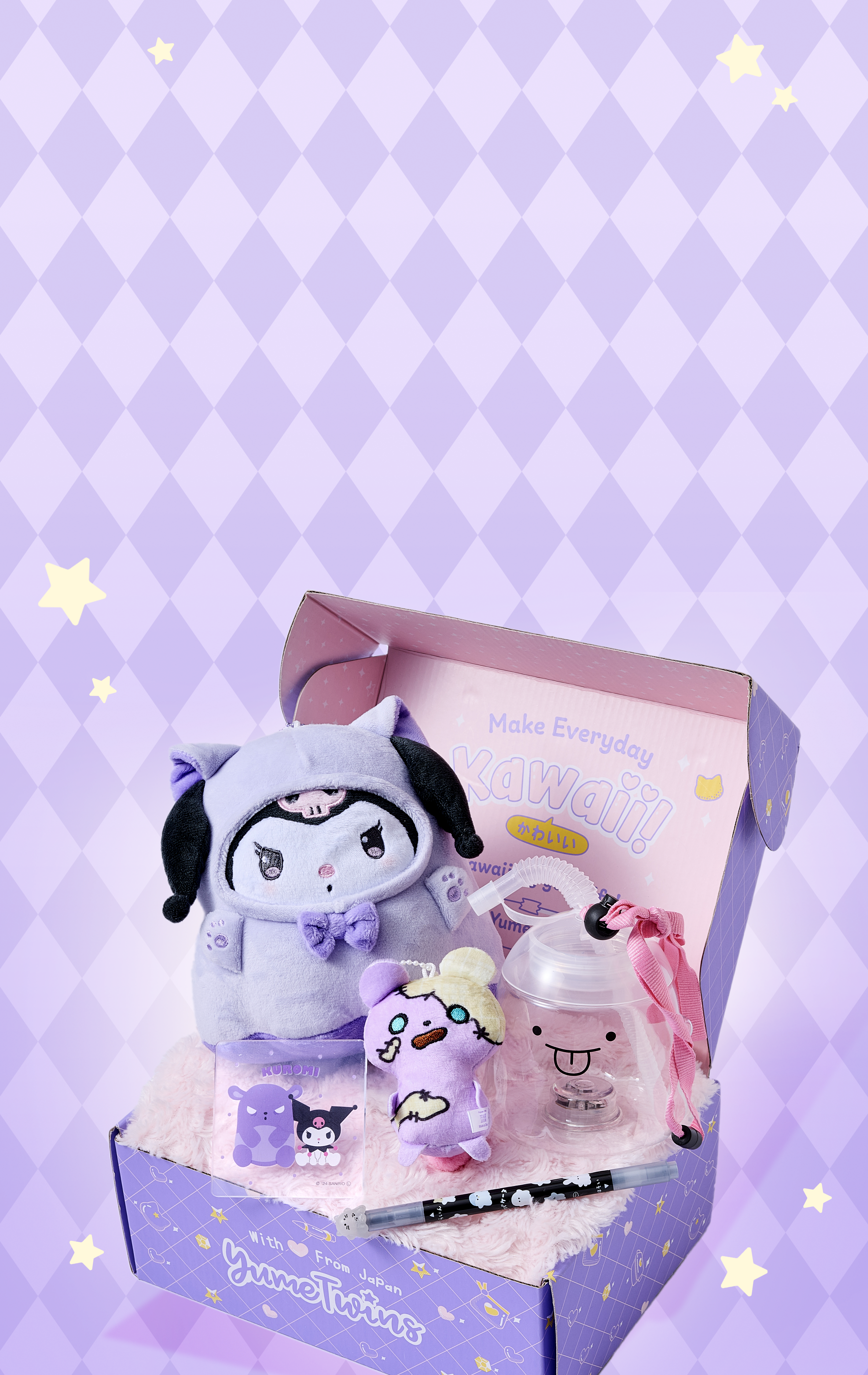 Sign up by October 15th for your Kawaii Phantom Party box straight from Japan, featuring exclusive Sanrio Halloween goodies!