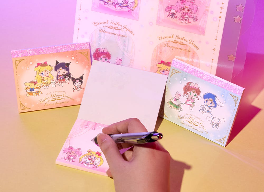 Sailor Moon x Sanrio Stationery from the YumeTwins November Magical Moonlit Adventure box