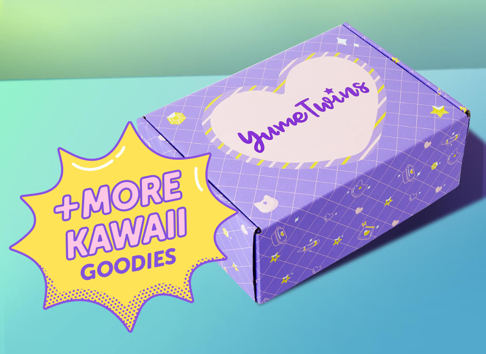 YumeTwins featuring a sign for more kawaii goodies