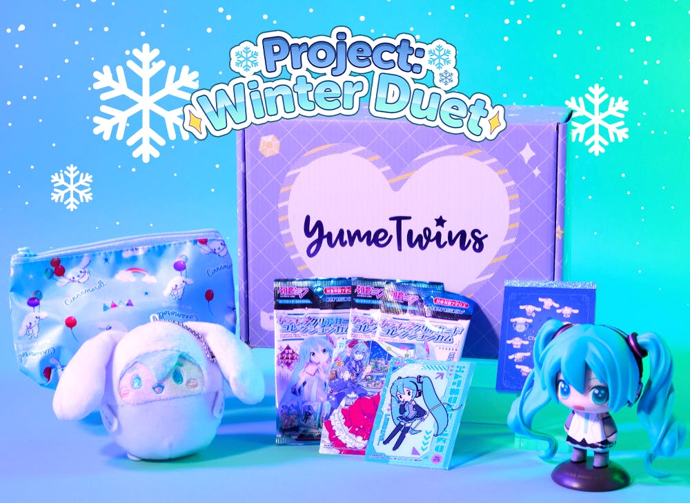 YumeTwins December box is Project: Winter Duet, which features exclusive Sanrio goodies.