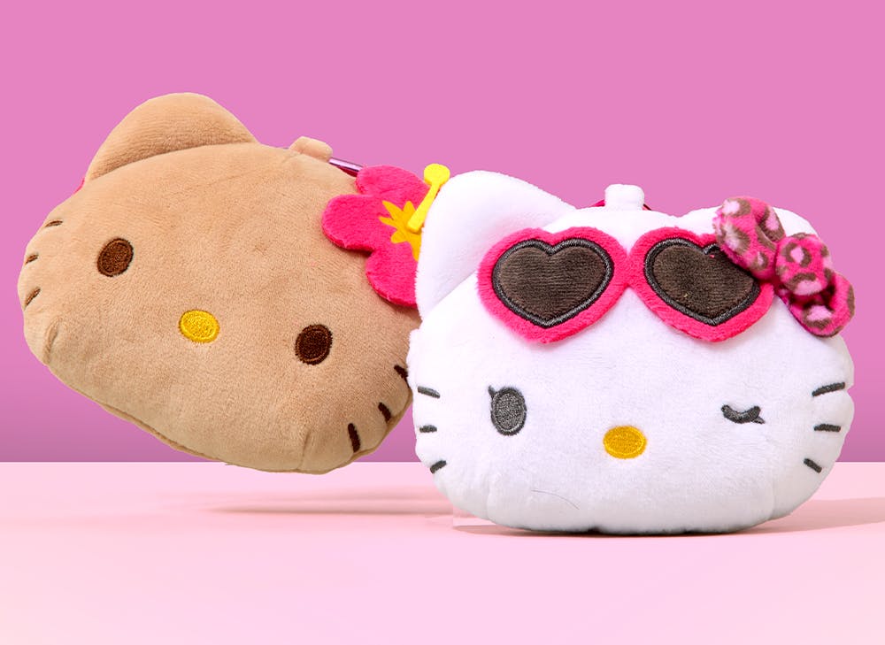 Hello Kitty Face Pouch from the YumeTwins January New Year, New Gyaru box 