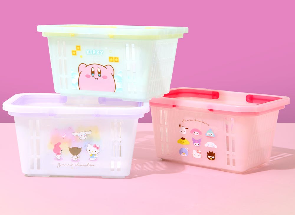 Clear Mini Kawaii Basket from the YumeTwins January New Year, New Gyaru box 