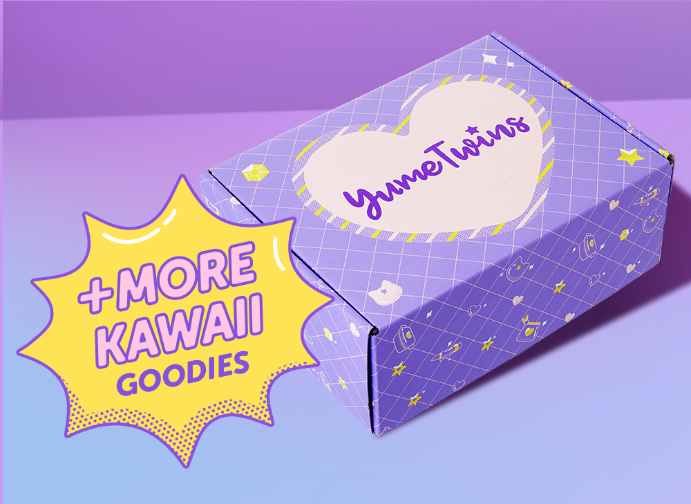 YumeTwins featuring a sign for more kawaii goodies 