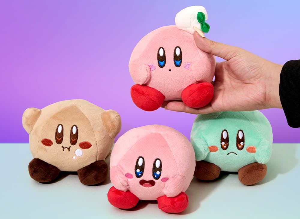 Kirby Gourmet Fest Plushie from the YumeTwins February Pink Hero Dream Cafe box 