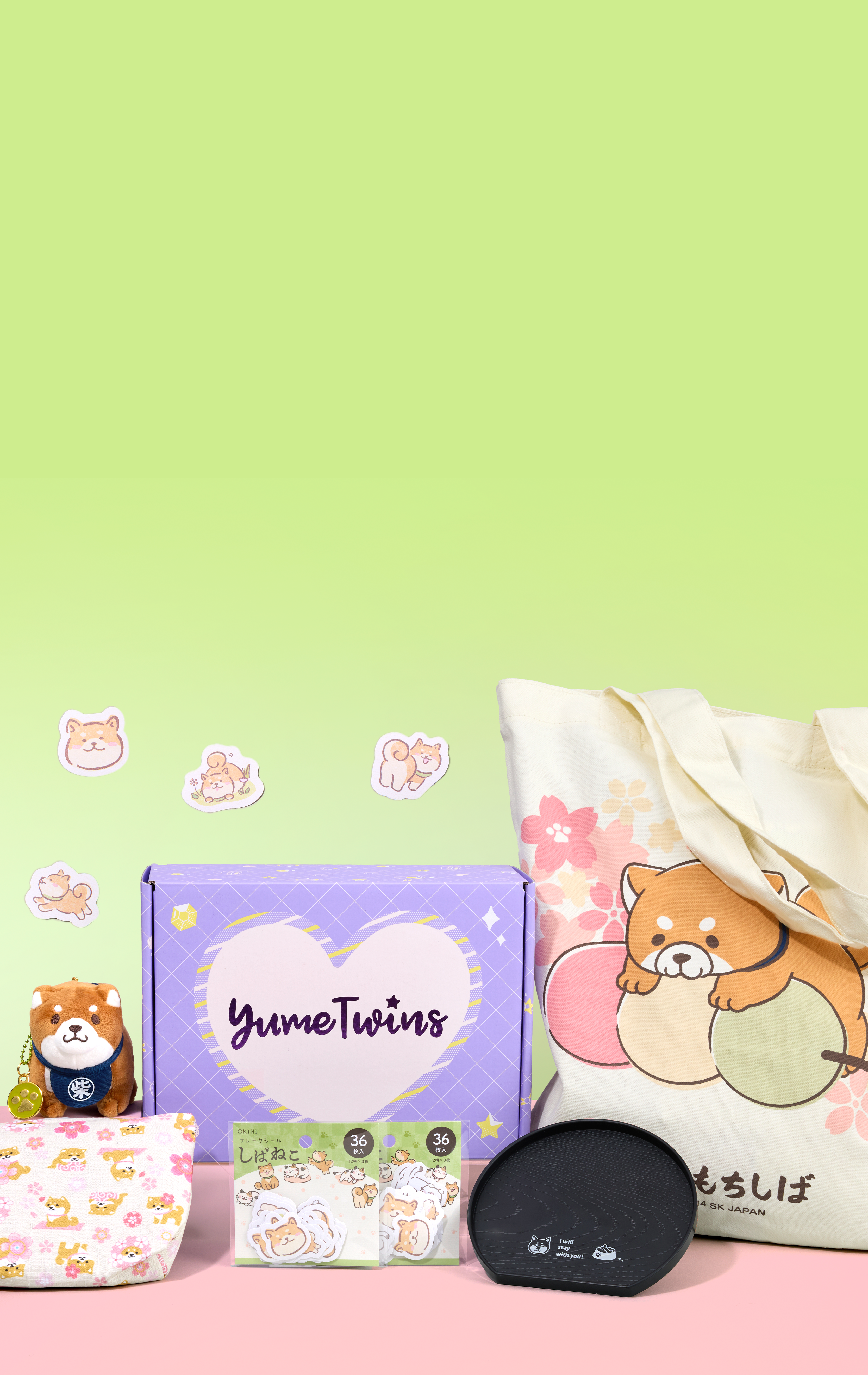 Sign up by March 15th for your Mochi Shiba Kawaii Days box straight from Japan, featuring exclusive Shiba Inu goodies!