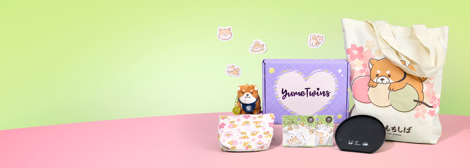 Sign up by March 15th for your Mochi Shiba Kawaii Days box straight from Japan, featuring exclusive Shiba Inu goodies!