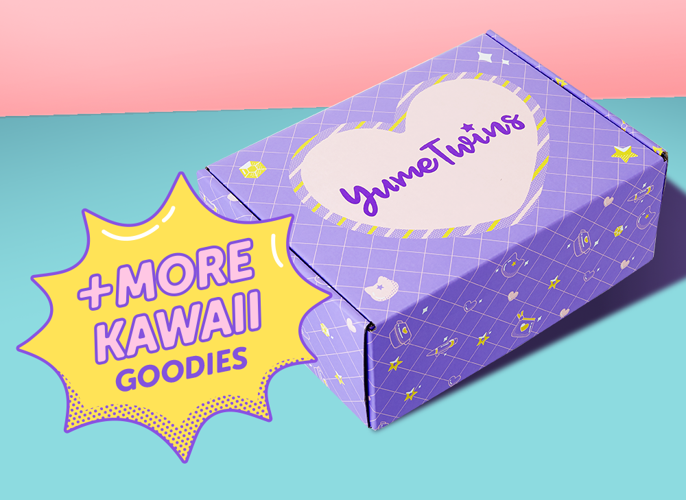 YumeTwins featuring a sign for more kawaii goodies